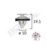 Clips Tapiterie Pentru Mazda/Subaru 10X19.1Mm - Alb Set 10 Buc 139975 B23162-RMX