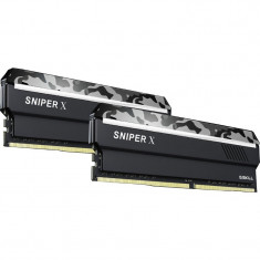 Memorie G.Skill Sniper X Urban Camo 16GB DDR4 2400MHz CL17 1.2v Dual Channel Kit foto