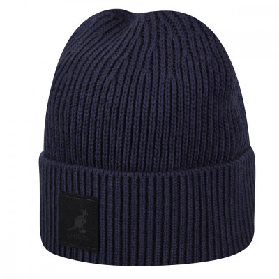 Caciula Kangol Patch Beanie Bleumarin - Cod 2029650370 foto