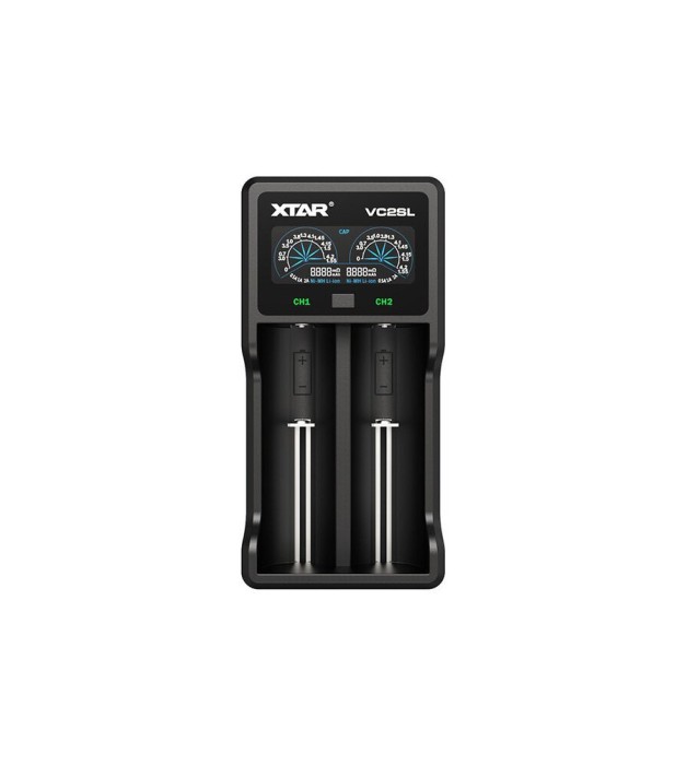 Incarcator pentru baterii cilindrice Li-ion / Ni-MH / Ni-CD 18650 Xtar VC2SL