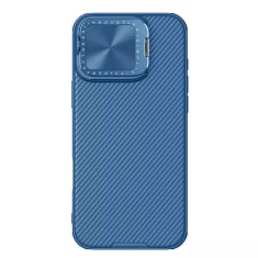 Husa iPhone 16 Pro Nillkin CamShield Prop Magnetic, albastru foto