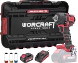 Set cheie de impact cu acumulator Worcraft ShareSYS 20V, 800 Nm, 1/2 inch