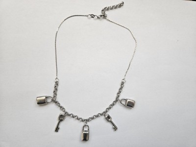 Lant din argint #3012 foto