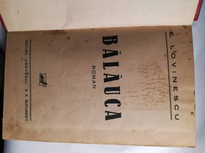 Eugen Lovinescu Balauca foto