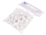 Element de susținere albă pentru cablu plat 3x2,5