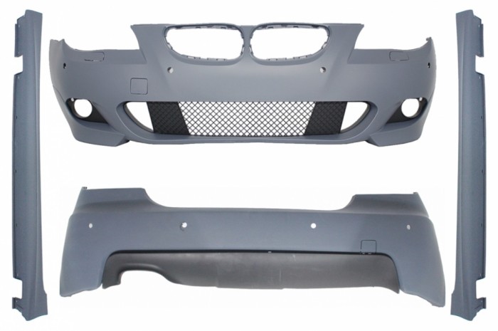 Kit Exterior compatibil cu BMW Seria 5 E60 (2003-2007) M-Technik Design cu PDC 24mm CBBME60MTPDC24WF