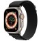 Curea THD Alpine Loop, compatibila cu Apple Watch Ultra 49 mm/Apple Watch 42/44/45 mm, marime universala, culoarea negru