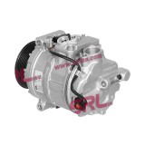 Compresor aer conditionat Mercedes Clasa S (W220), 02.2003-08.2005, motorizare 4.0 CDI 184/191kw, S400 CDI; diesel, rola curea 105 mm, 7 caneluri, de