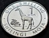 Moneda exotica 1 SHILING - KENYA, anul 2018 *cod 2638 = UNC, Africa