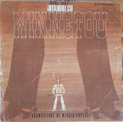 Disc vinil, LP. INTALNIRE CU WINNETOU-KARL MAY foto