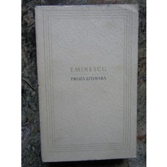Eminescu - Proza literara (1964)