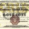 10000 dolari 1882 Reproducere Bancnota USD