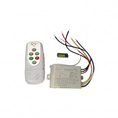 Kit lustra cu telecomanda RF si modul cu trei canale pentru iluminat YB-083