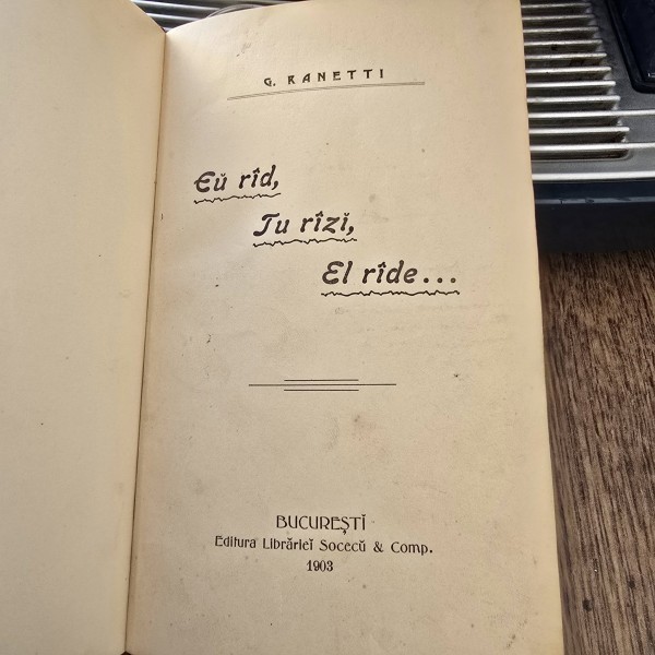 Eu rid, Tu rizi, El ride.. - G. Ranetti