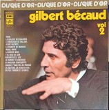 Disc Vinil LP Gilbert Becaud - Disque D&#039;Or Vol. 2 (Columbia, 1978) Muzica Clasica, Opera