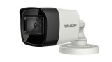 CAMERA supraveghere HIKVISION bullet, pt. exterior, dist. IR 20 m, lentila fixa 2.8 mm, 8.29 Mpx, cu fir, carcasa metal, &amp;quot;DS-2CE16U1T-ITF2.8&amp;quot