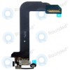 Conector de &icirc;ncărcare flex alb pentru iPod Touch 6