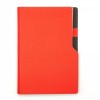 Agenda notes A5 cu arc si decupaj rosie