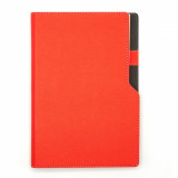 Agenda notes A5 cu arc si decupaj rosie