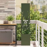 vidaXL Ecran de intimitate pentru grădină Olivengr&oslash;nn 32 x 140 cm