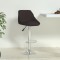 vidaXL Scaun de bar, negru, piele ecologică