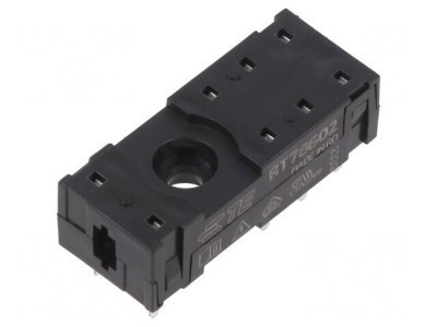 Stativ PIN 8 16A 240VAC PCB THT Pini Rotunzi foto
