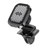 Suport auto, Hoco, Plastic, S49 Fuerte pentru aerisire, Negru