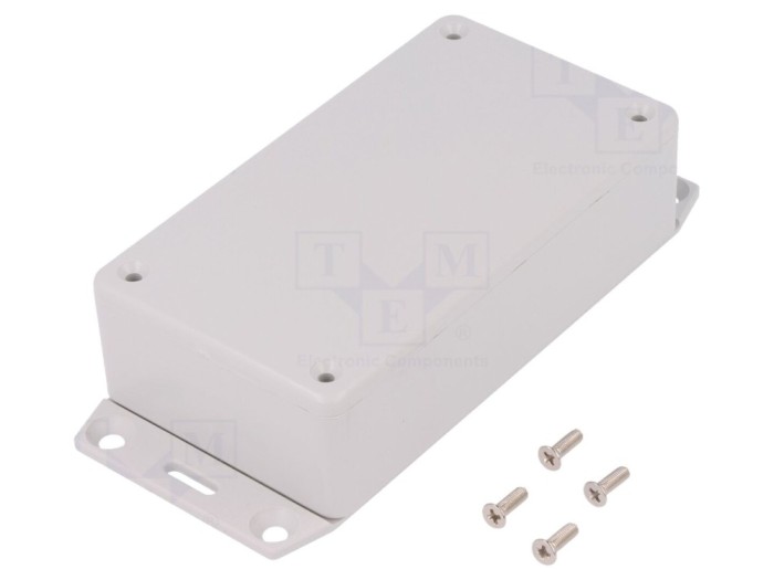 Carcasă universală ABS gri IP54