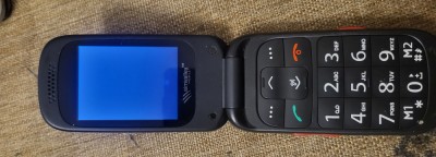 Telefon Varstnici Seniori Clapeta Simvalley PX-2397-675 Black Livrare gratuita! foto