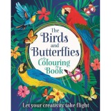The Birds and Butterflies Colouring Book