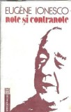 Note si contranote Eugen Ionescu Humanitas 2002 332 pagini Literatura romana