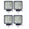 Комплект от 4 прожектора, 48w, LED