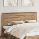 VidaXL Tăblie cap cu headboard Stejar Artizanal 180 cm Lemn compozit 887432