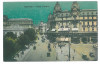 1521 - BUCURESTI, old cars, Victoriei Ave, Romania - old postcard - used - 1928, Circulata, Printata