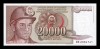 Bancnota Iugoslavia 20000 Dinara 1987 P-95 UNC, Bancnote Straine Europa, Numismatica