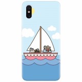 Husa silicon pentru Xiaomi Mi 8 Pro, Happy Sailors