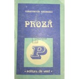 Constantin Negruzzi - Proza (Editia: 1992)