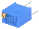 Potențiometru Multitură 50k&Omega; 250mW Linear&plusmn;10%