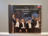 Carreras/Domingo/Pavarotti - In Concert (1990/Decca/Germany) - CD Original/Nou, Opera, decca classics
