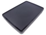 Carcasă universală neagră din ABS - 198mm x 285mm x 46mm