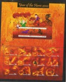 CHRISTMAS ISLAND 2002 HOROSCOP CHINEZESC ANUL SARPELUI