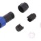 Conector Circular Mufă Tată 6 PIN Fără Contacte pe Cablu