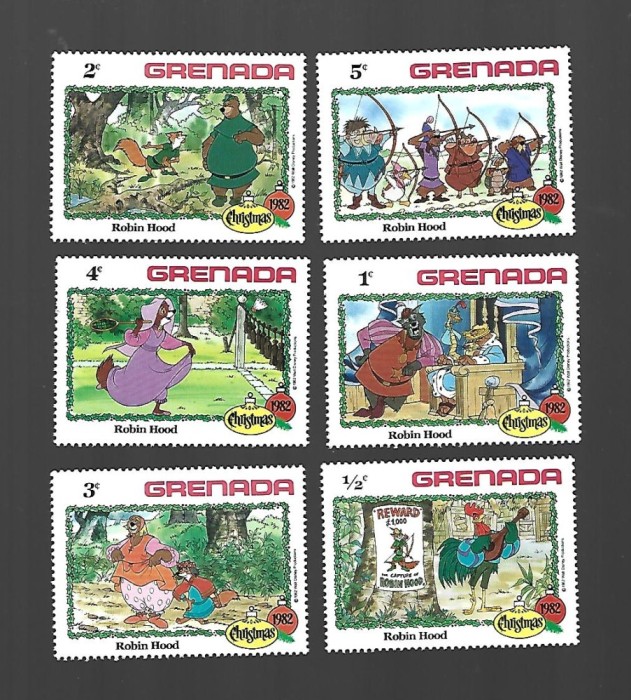 grenada disney mnh