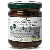 Masline Negre In Ulei de Masline fara Samburi Ecologice/Bio 170g