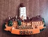 D1 - Magnet frigider - tematica turism - Sibiu - Romania 60
