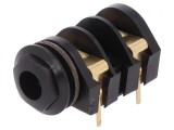 Soclu Jack 6,3mm Mamă Mono cu &Icirc;ntrerupător Dublu