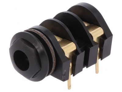 Soclu Jack 6,3mm Mamă Mono cu &amp;Icirc;ntrerupător Dublu foto