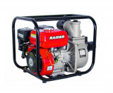 RAIDER Motopompa de apa pe benzina, 4 timpi, 4.9 kW, debit 933 l/h, pornire manuala
