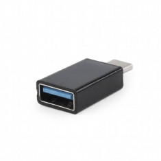 Adaptor Gembird A-USB3-CMAF-01 USB 3.0 la USB-C Negru foto