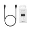 Cablu de Date USB-C to Type-C Super Fast Charging 5A, 1m - Samsung (EP-DN975BBEGWW) - Black (Blister Packing)